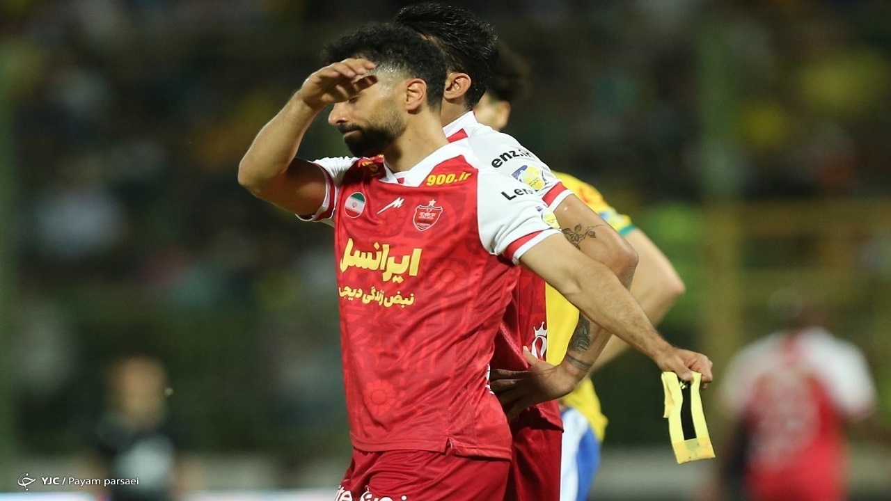 عالیشاه غایب پرسپولیس در بازی با آلومینیوم در جام حذفی