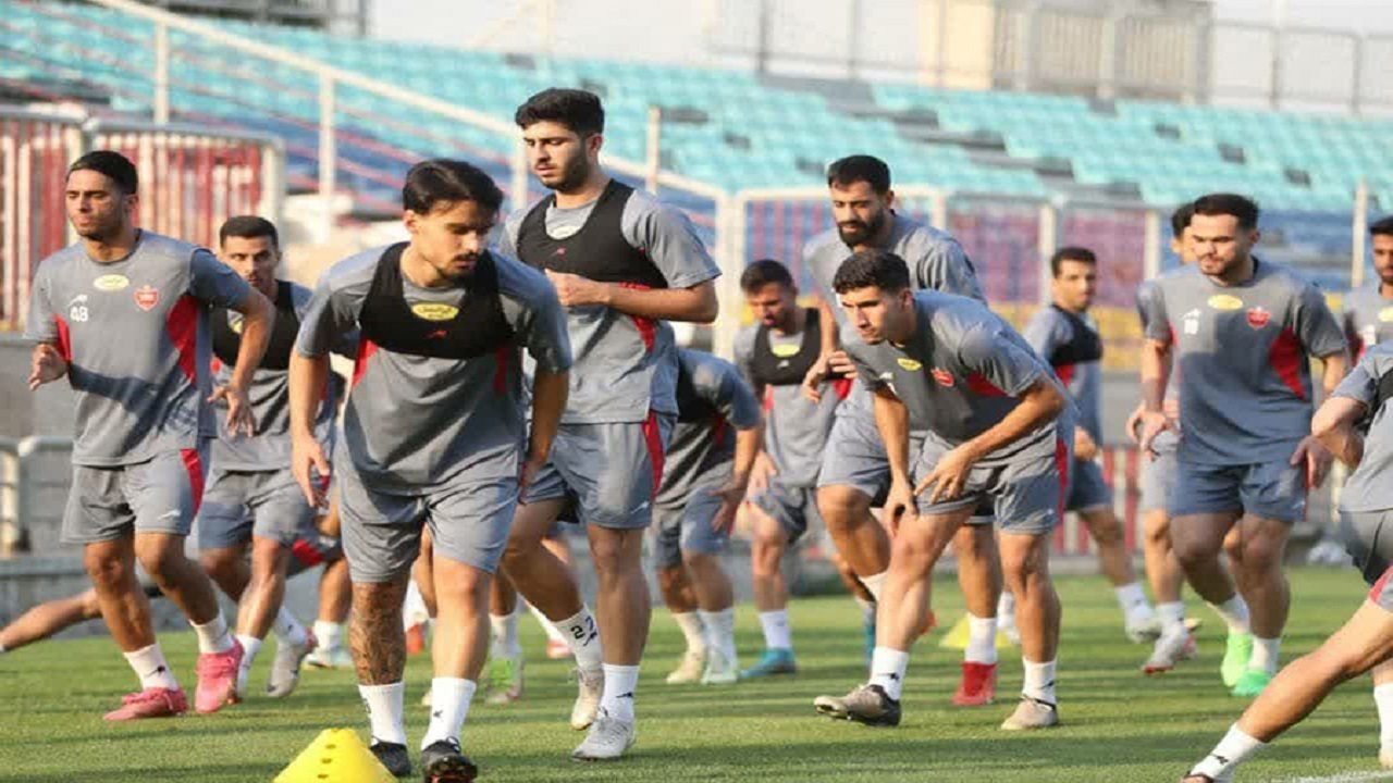 برگزاری تمرین امروز پرسپولیس با ۵ مصدوم
