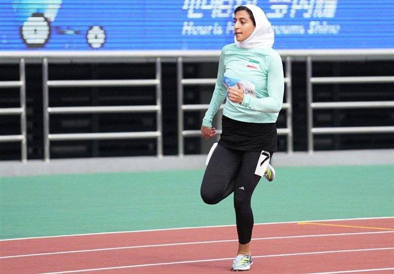 صعود هاجر صفرزاده به نیمه‌نهایی ۲۰۰ متر