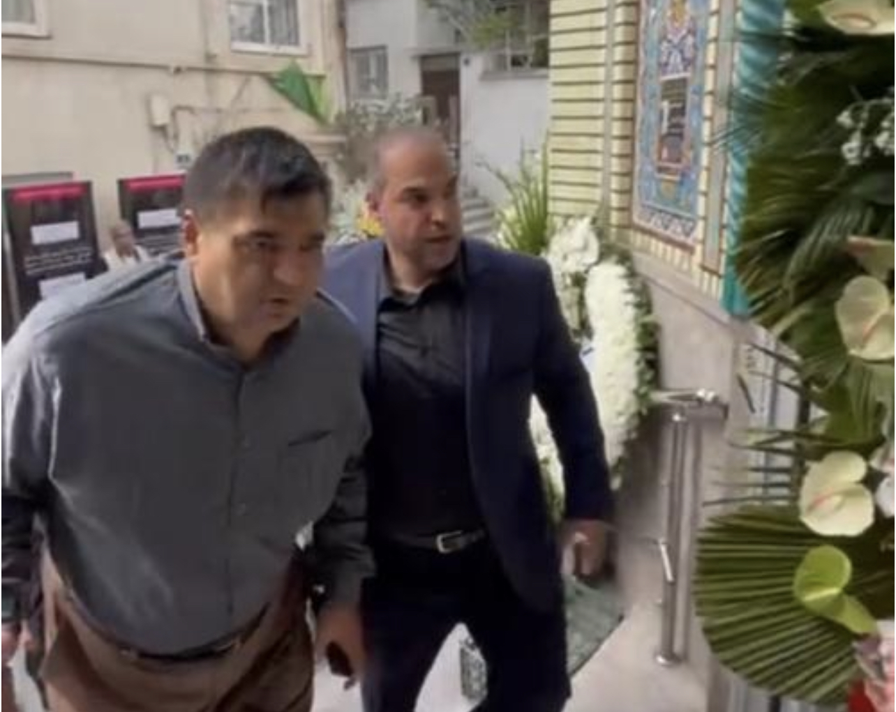 برگزاری مراسم یادبود پدر پهلوان عابدینی با حضور چهره های ورزشی و سیاسی از دریچه دوربین
