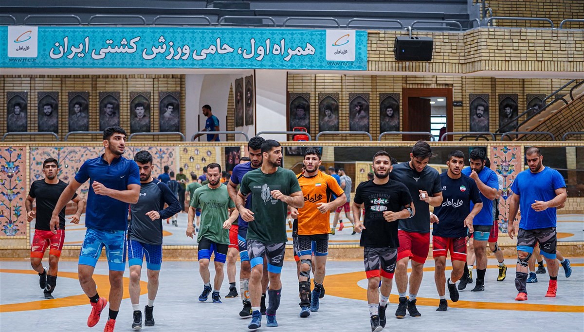از روز ۲ خردادماه و در کمپ تیم های ملی کشتی