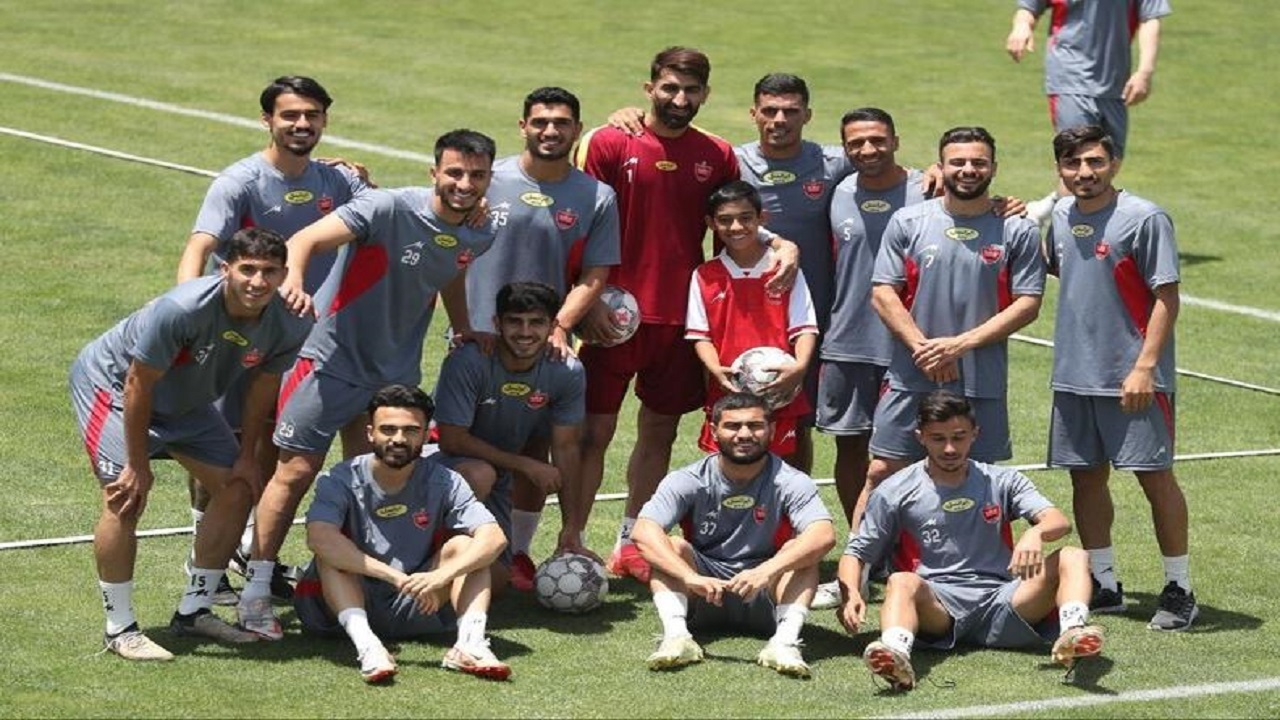 برگزاری تمرین امروز پرسپولیس با حضور ویژه چند هوادار