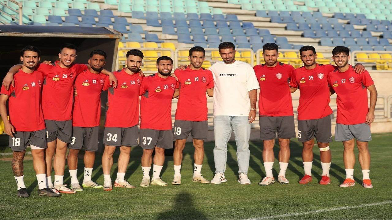 آخرین تمرین فصل پرسپولیس در حضور ۲ مهمان