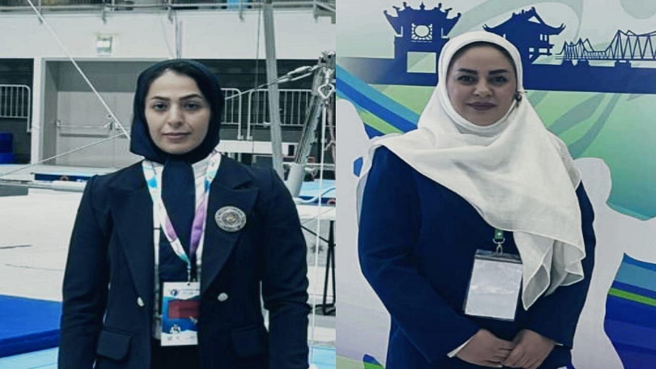 ۲ داور بانوی کشورمان افتخارآفرین شدند
