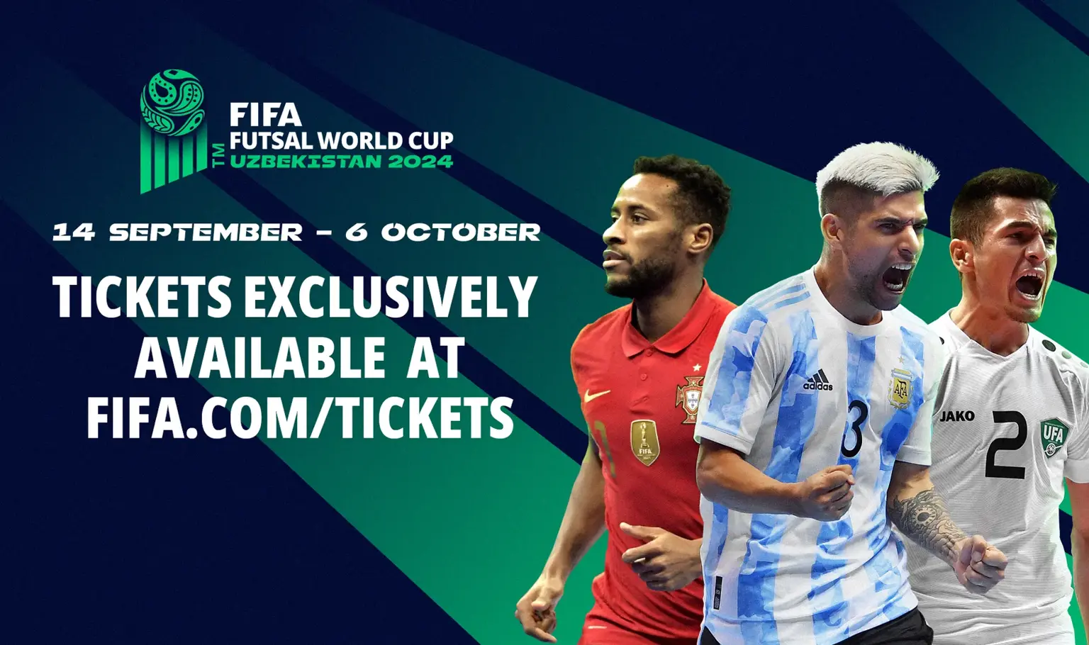 Exclusive Visa pre-sale for FIFA Futsal World Cup tickets begins