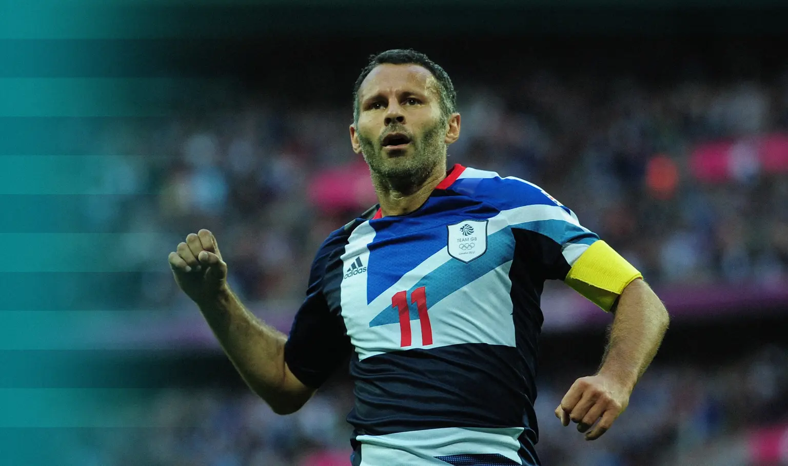 Evergreen Giggs becomes oldest Olympic scorer
