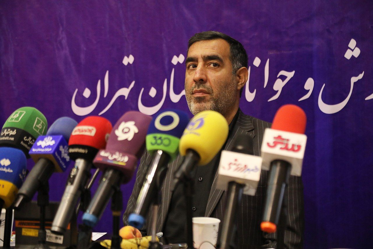 گزارش تصویری از نشست خبری علی جوادی مدیر اداره کل ورزش و جوانان استان تهران