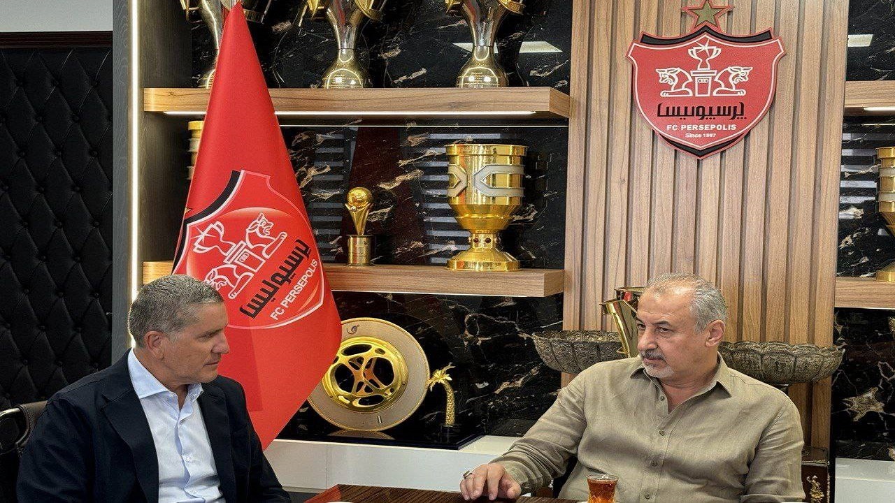 دیدار گاریدو با مدیرعامل پرسپولیس