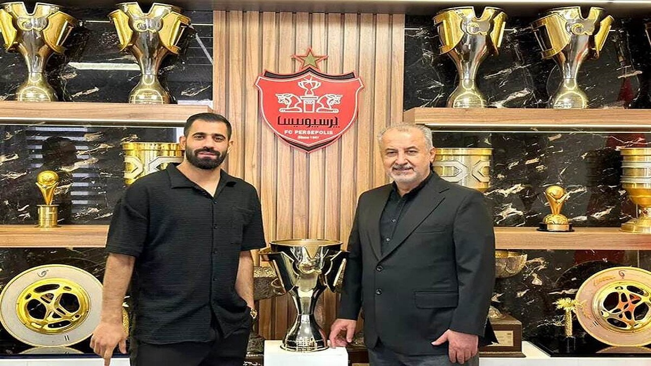 جلسه کنعانی زادگان با درویش در باشگاه پرسپولیس