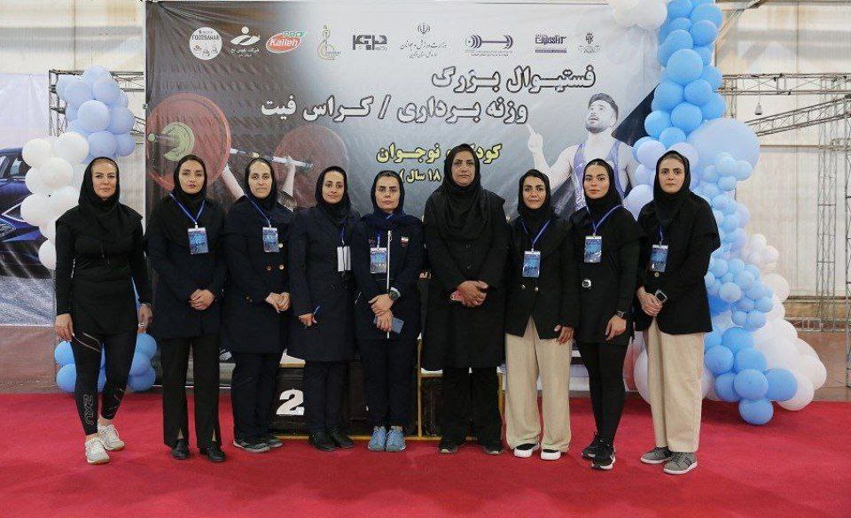 گزارش تصویری از جشنواره وزنه برداری و کراس فیت “کودک و نوجوان” دختران استان قزوین
