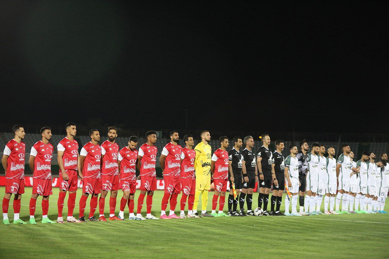 پوشش تصویری بازی اول لیگ برتر پرسپولیس و ذوب آهن