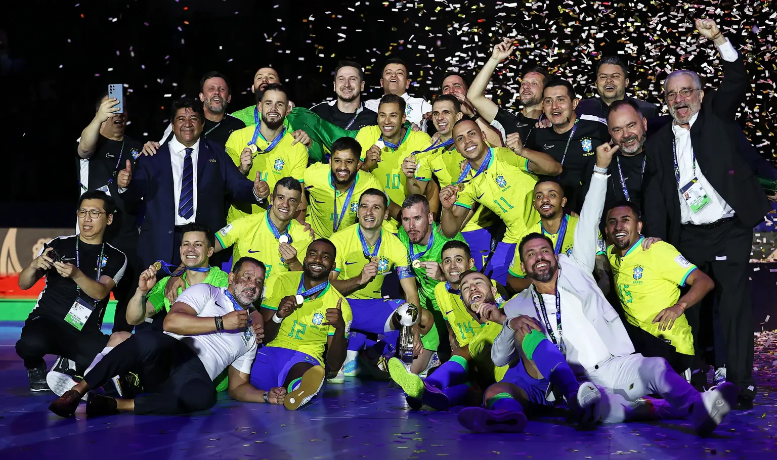 Brazil stay top as Argentina, Kazakhstan and Ukraine rise