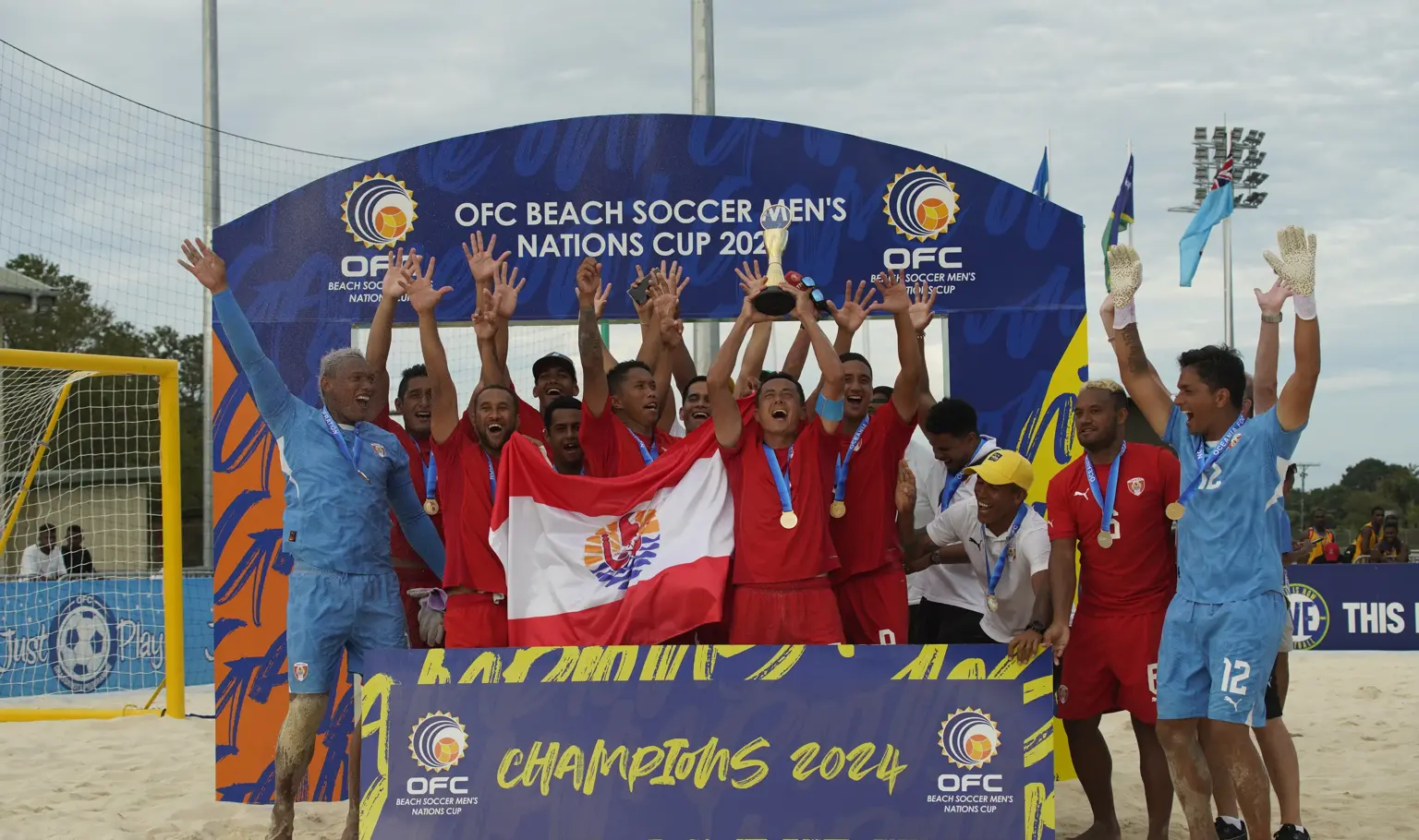 Terorotua fires Warrior Gods to eighth straight World Cup