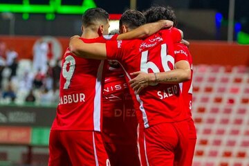 عکس | پیروزی شباب‌الاهلی با درخشش ایرانی‌ها؛ جشن ویژه سردار و عزت‌اللهی مقابل النصر