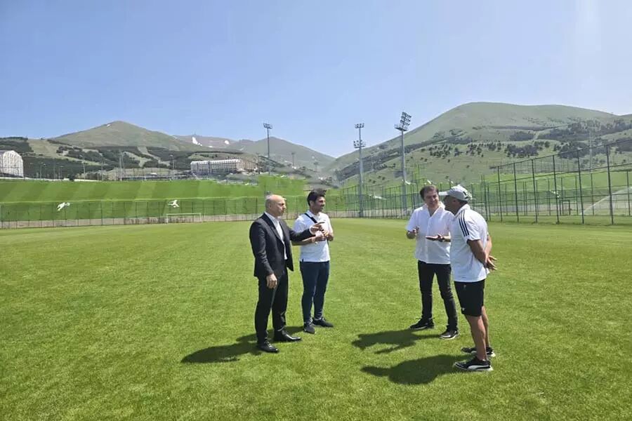 بازدید بادامکی از محل اردوی تابستانی پرسپولیس