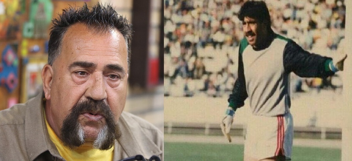 مصاحبه وحید قلیچ در تمرین پیشکسوتان پرسپولیس