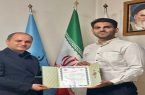 دیدار کمال زارع با مدیر مجموعه فرهنگی تاریخی نیاوران