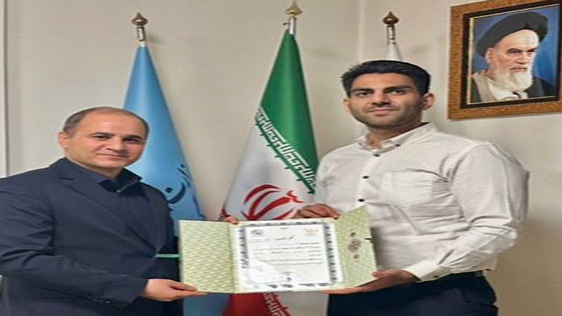 دیدار کمال زارع با مدیر مجموعه فرهنگی تاریخی نیاوران