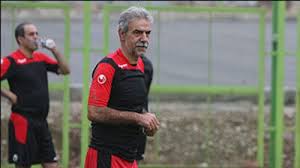 مصاحبه فنونی زاده در تمرین پیشکسوتان پرسپولیس