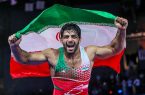خاطره بازی اتحادیه جهانی کشتی با قهرمان ایرانی المپیک