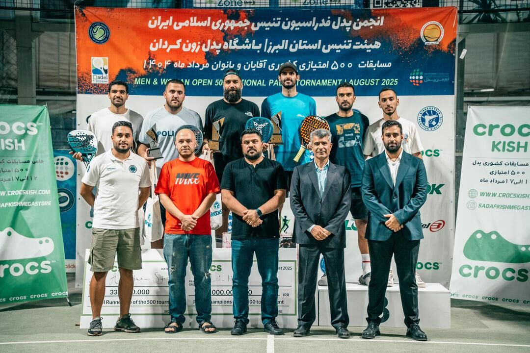 کاظمی و سوری قهرمان پدل ۵۰۰ امتیازی شدند