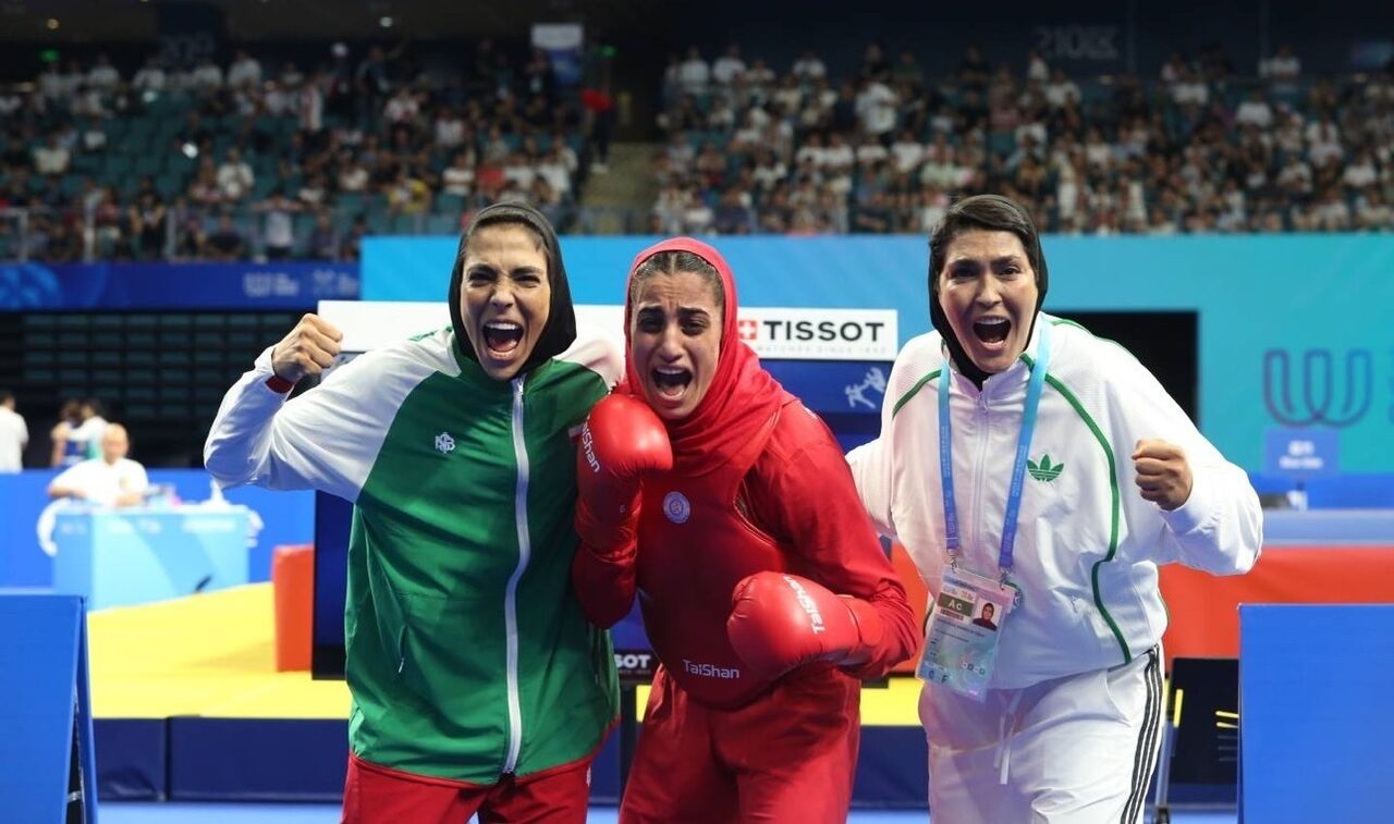 طلای یاسمن باقرزاده در بازی‌های جهانی چنگدو برای ووشوی ایران