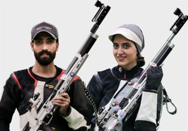 تیم میکس تیراندازی ایران چهارم آسیا شد؛ شکست مقابل ژاپن در تفنگ ۱۰ متر