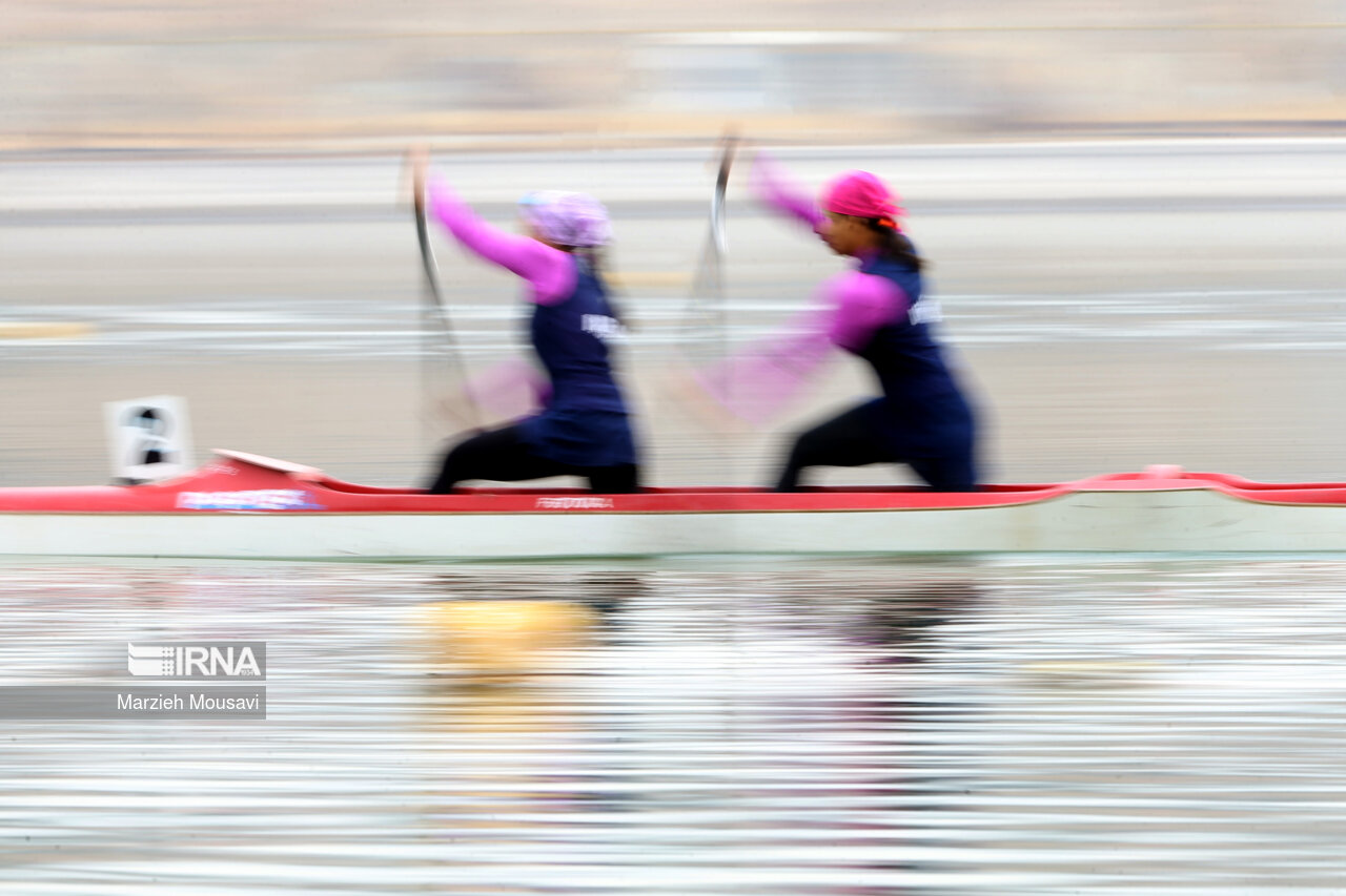 المپیاد قایقرانی دختران به پایان رسید؛ درخشش استان‌ها در آب‌های آرام و اسلالوم