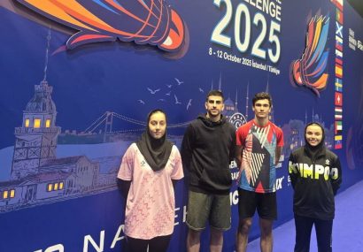 ملی‌پوشان بدمینتون ایران در ویکتور ترکیه ناکام ماندند؛ حذف زودهنگام در استانبول