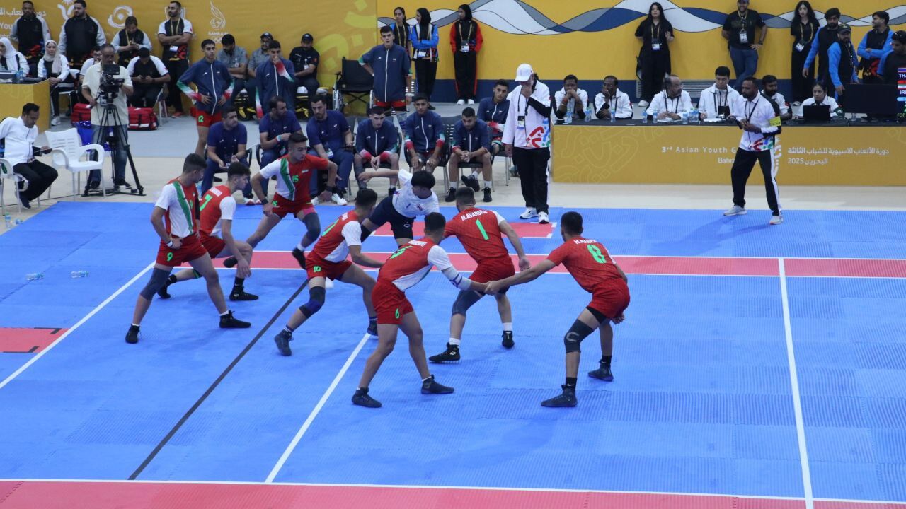 شروع طوفانی ایران در بازی‌های آسیایی جوانان؛ سکوهای کبدی و هندبال در تسخیر سرخ‌ها