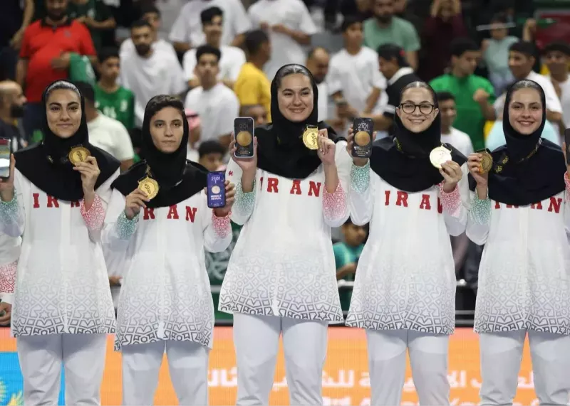 کاروان جوانان ایران با ۲۲ مدال طلا چهارم آسیا شد