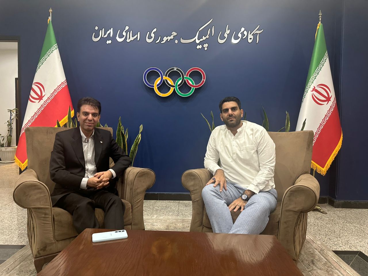 دیدار رئیس انجمن سپک‌تاکرای ایران با رئیس کمیته سپک‌تاکرای کرمانشاه