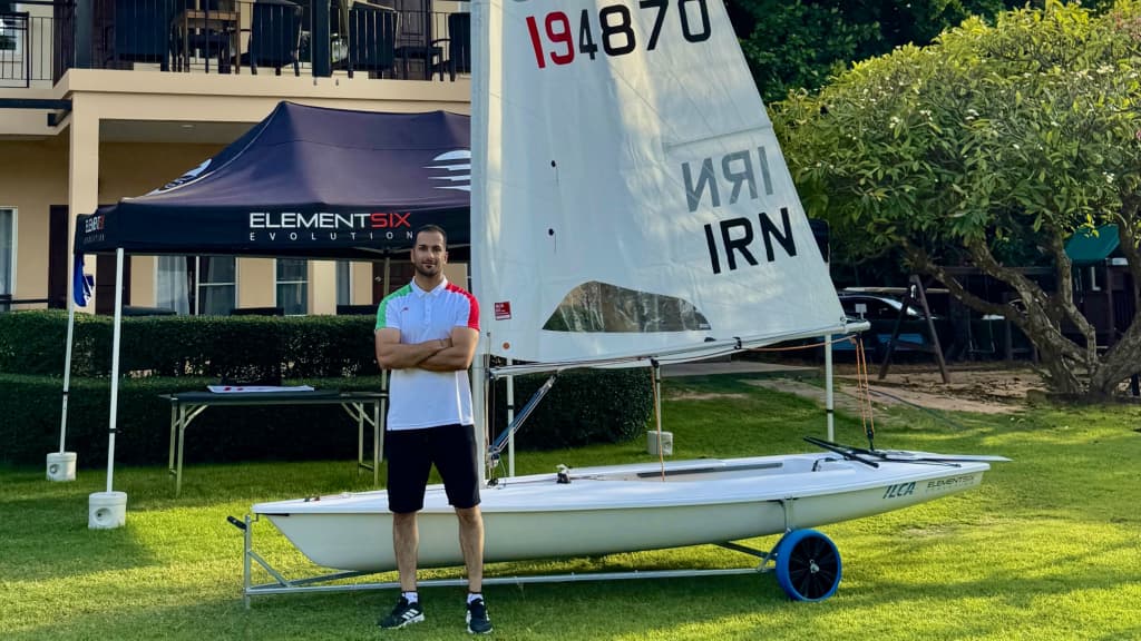 شهاب خاتم طلایهدار بادبانی ایران در راه مسابقات آسیایی ۲۰۲۶ و حضور در ILCA District Championships ۲۰۲۵