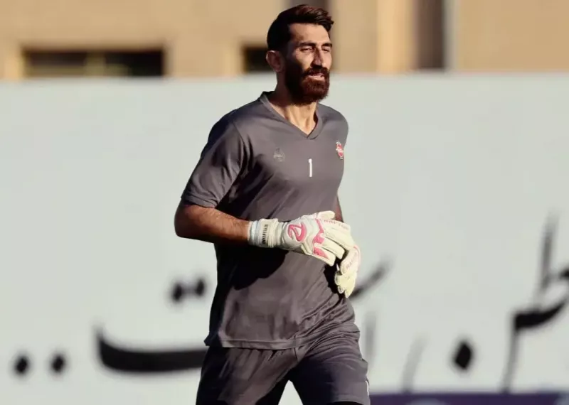 واکنش احساسی بیرانوند پس از گل باکیچ در تبریز پیام صادقانه برای هواداران غایب تراکتور