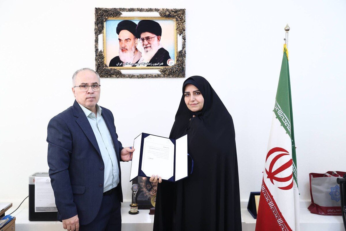 وجیهه نقوی پس از رأی بالای مجمع در فدراسیون ژیمناستیک معارفه شد