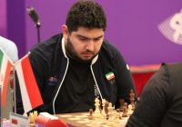 تساوی پرهام مقصودلو مقابل وی یی در دور چهارم جام جهانی شطرنج