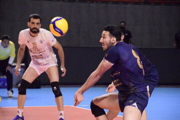 چادرملو اردکان پیروز جدال خانگی با پیکان تهران در لیگ برتر والیبال