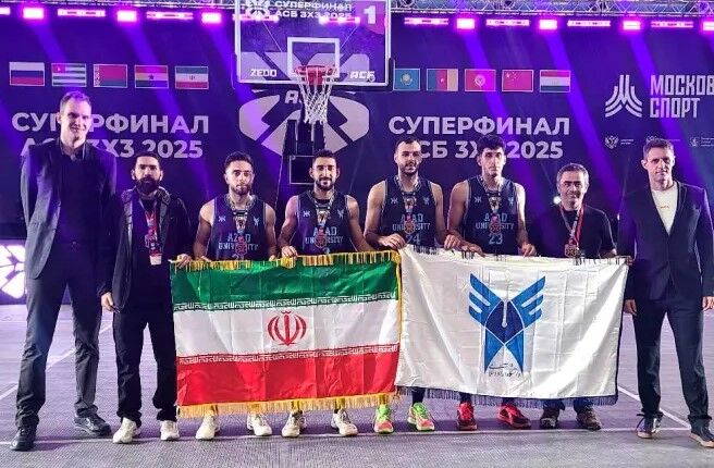 دانشگاه آزاد با پیروزی مقابل کالوگا بر سکوی سوم ASB کاپ روسیه ایستاد