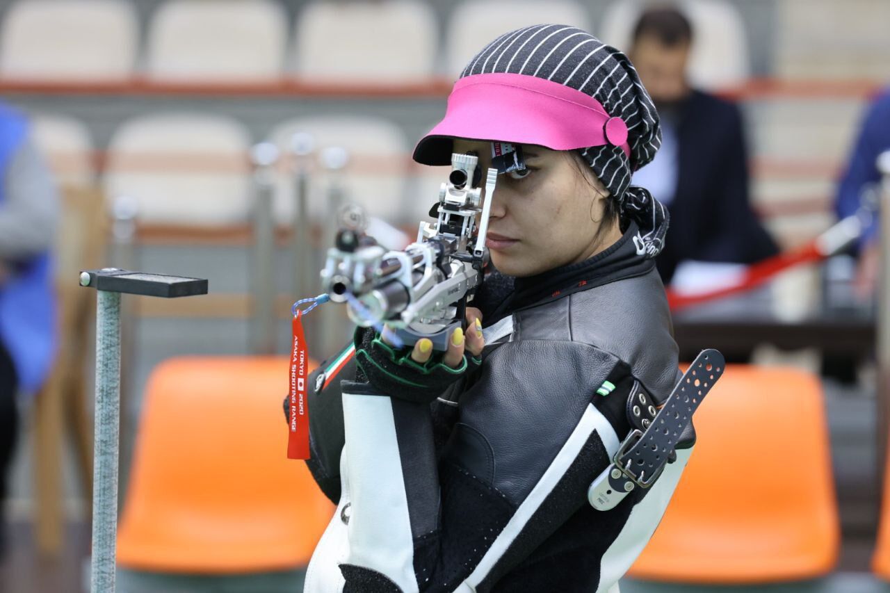 صعود نجمه خدمتی به نیمه‌نهایی تفنگ ۵۰ متر سه وضعیت در قهرمانی جهان مصر