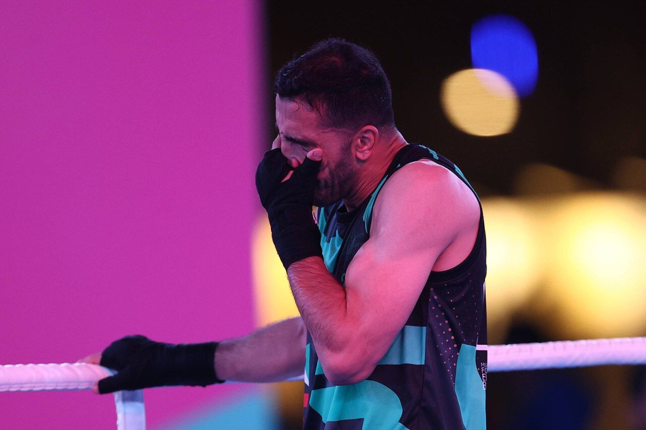 وداع اشکبار قهرمان؛ چهار نقره تلخ برای مویتای ایران در ریاض