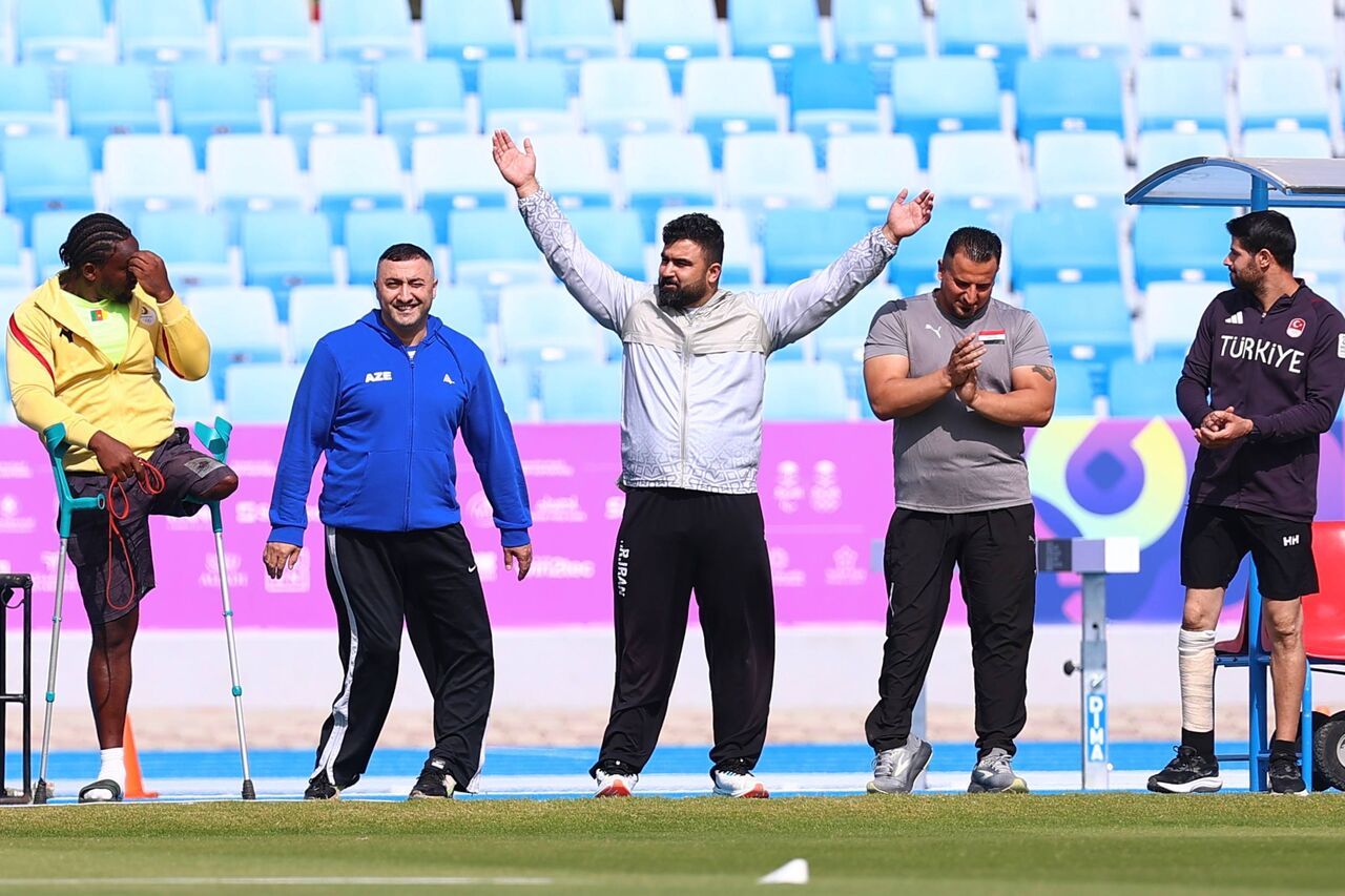 خسروی طلای پارادوومیدانی را برای ایران کسب کرد و از سیامند رحمان یاد کرد