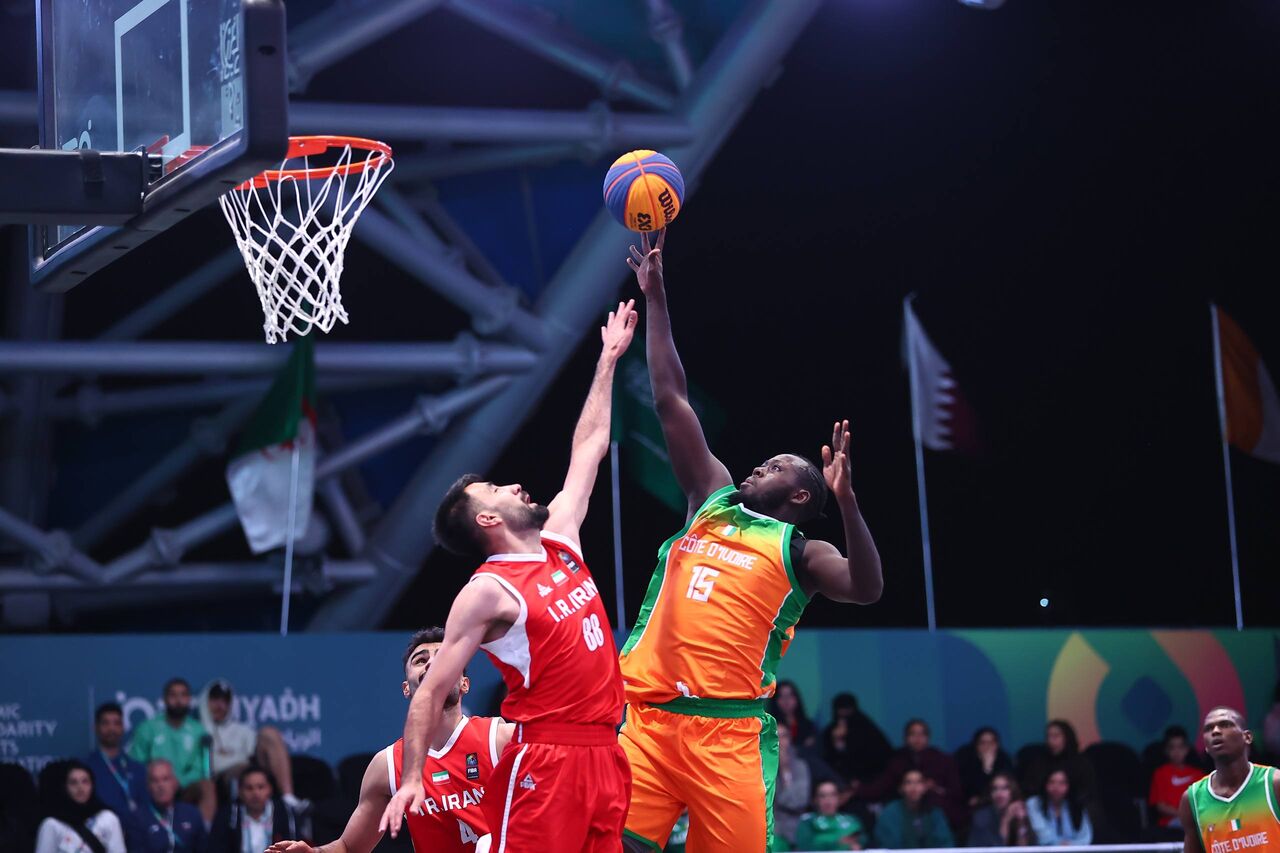 تیم سه‌نفره مردان ایران برابر ساحل‌عاج متوقف شد و شانس صعود را پیچیده کرد