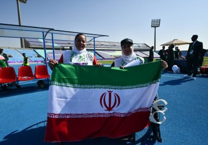 دختران پارادوومیدانی ایران در ریاض درخشیدند؛ متقیان طلا گرفت و مرادی نقرهای شد دختران پارادوومیدانی ایران در ریاض درخشیدند؛ متقیان طلا گرفت و مرادی نقرهای شد