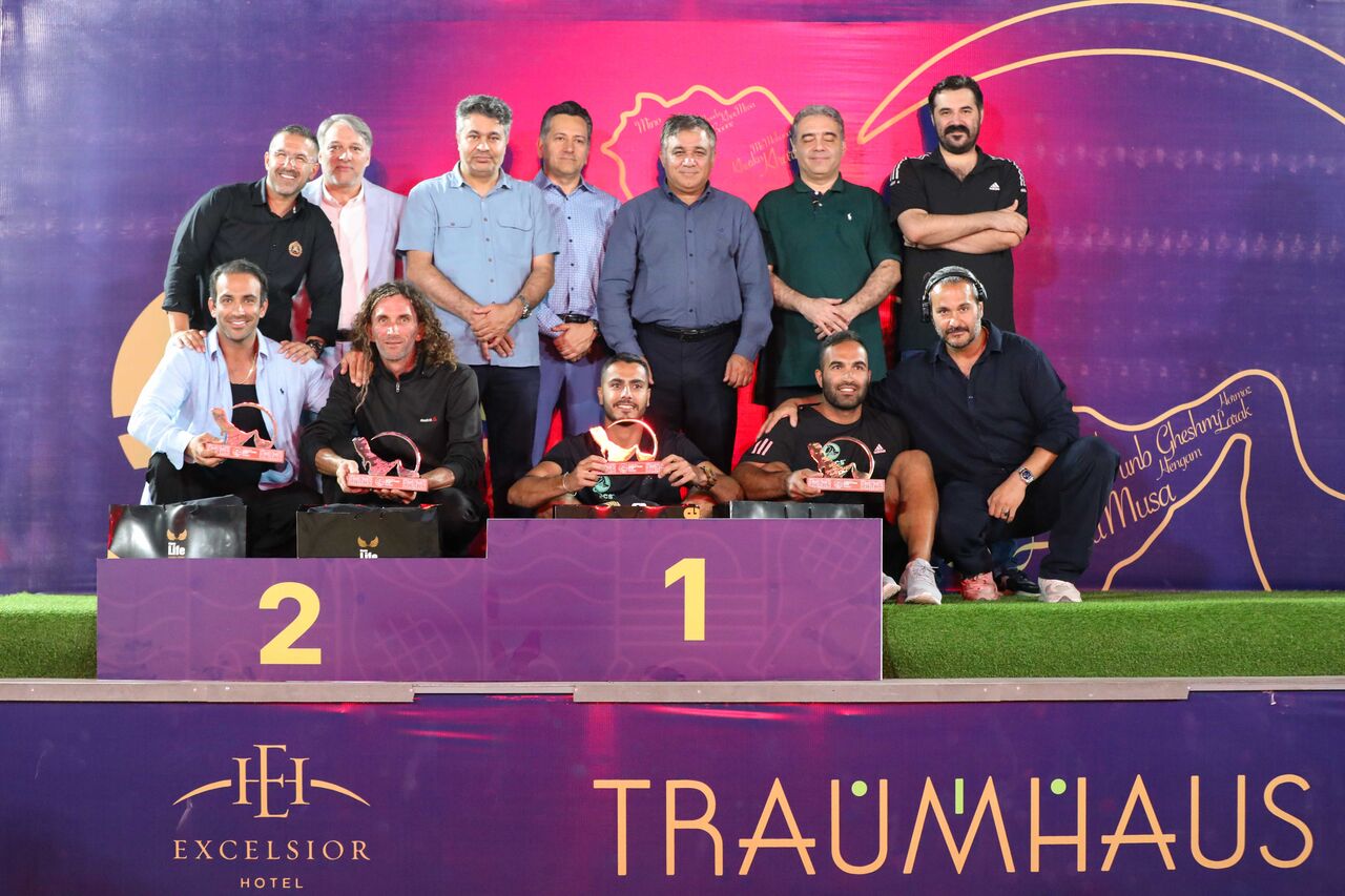 اختتامیه مهیج بی‌تی پنجاه کیش با قهرمانی زوج‌ها و حضور مدیرعامل استقلال