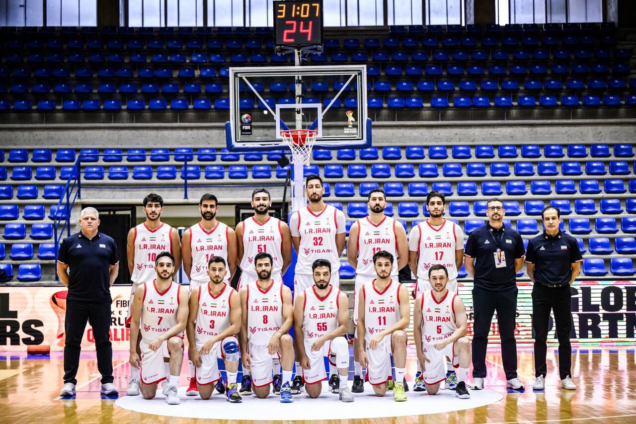 دو تغییر اجباری در ترکیب تیم ملی بسکتبال ایران پیش از تقابل با عراق