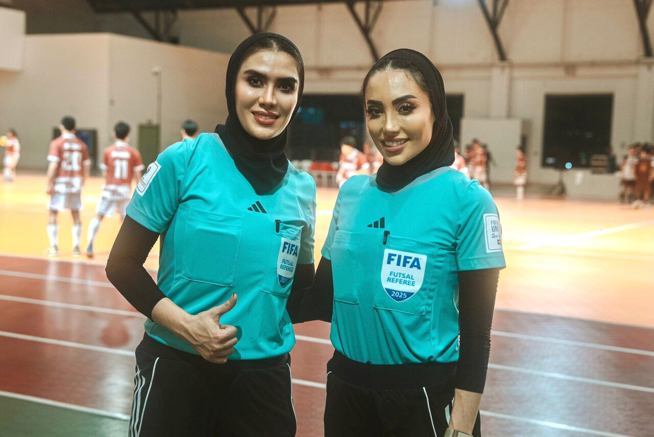 زنان ایرانی در قلب جام جهانی! فتحی و ناظمی داوران دیدار اسپانیا – مراکش شدند