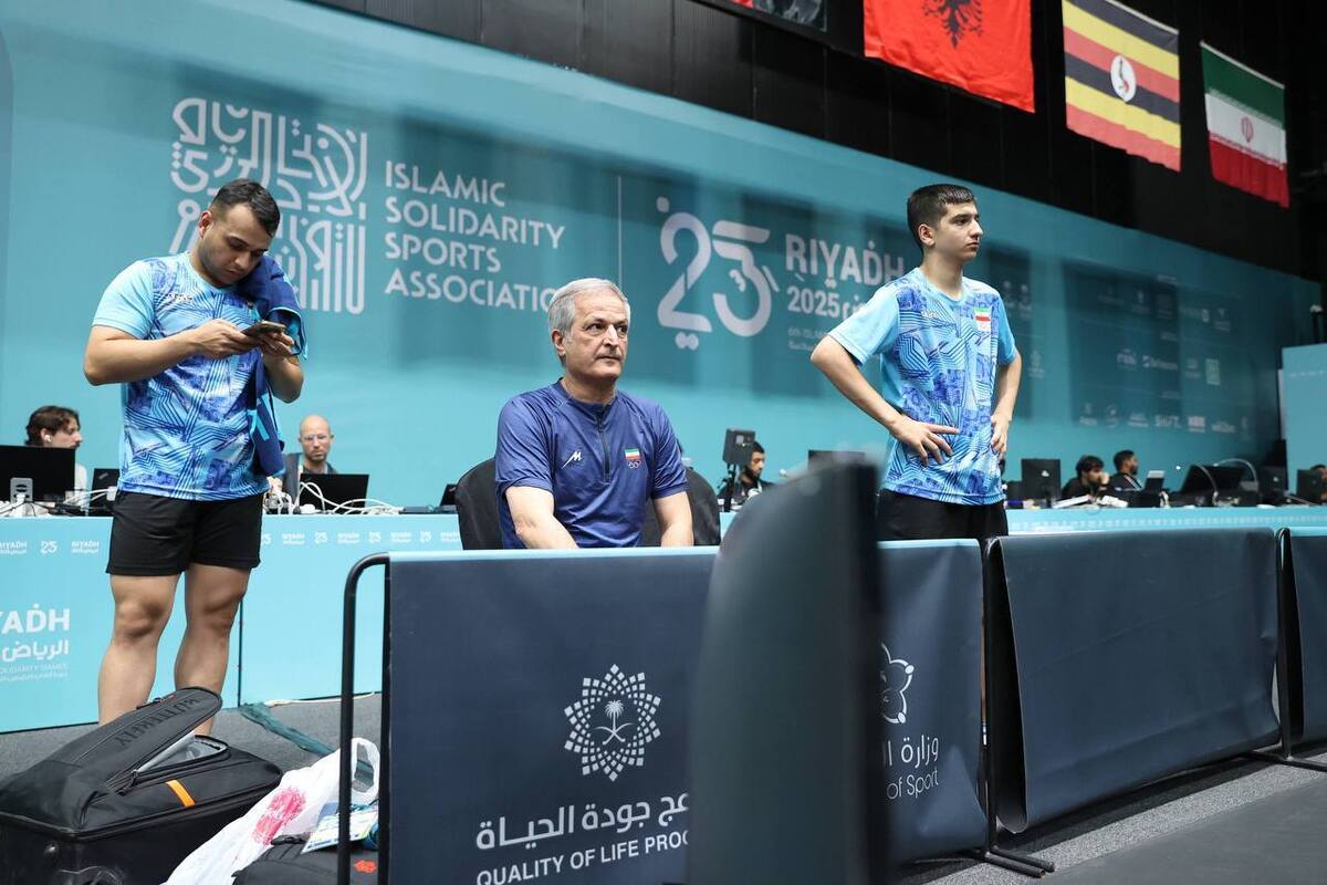 درخشش تنیس‌روی‌میز ایران در بازی‌های کشورهای اسلامی با مدال برنز دوبل مردان