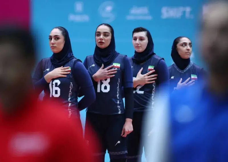 برد قاطع والیبال زنان ایران برابر تاجیکستان و صعود به دیدار ردهبندی