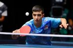 آسیب زانوی بنیامین فرجی در رقابت جهانی تنیس روی میز و تصمیم جسورانه برای ادامه حضور