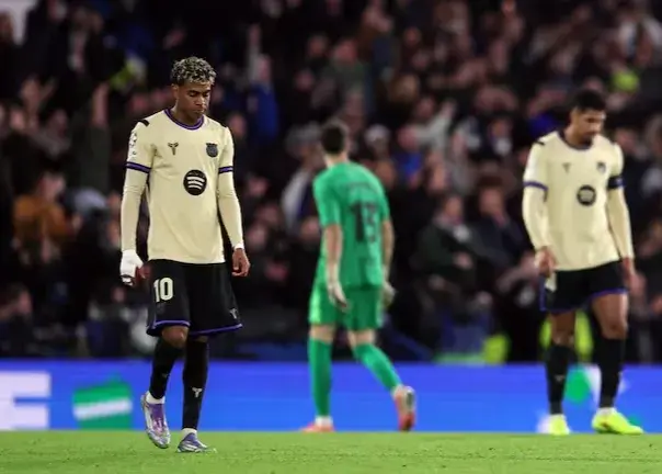 شکست بارسلونا مقابل چلسی و توقف دو رکورد بزرگ در لیگ قهرمانان